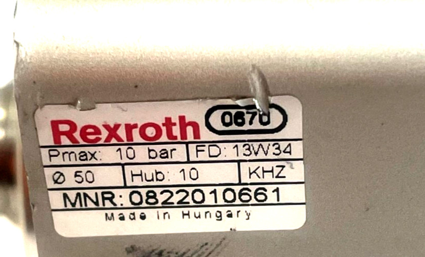 NEW REXROTH 0822010661 PNEUMATIC CYLINDER