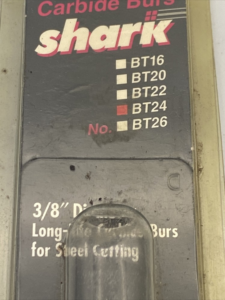 Shark Industries Carbide Bur-3/8 Tree Pointed. (BT24)
