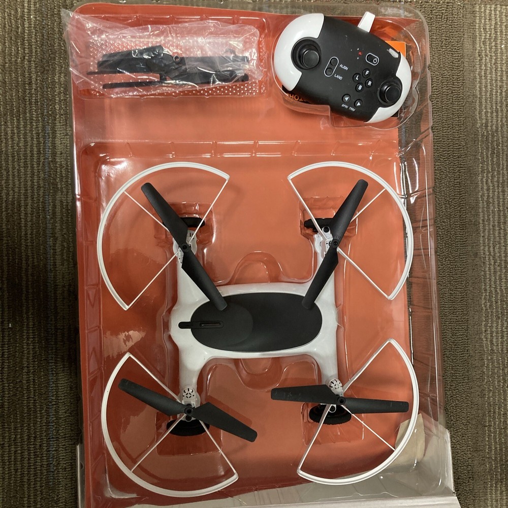 Sharper Image Fly + Drive 7" Drone Open Box Missing Charger