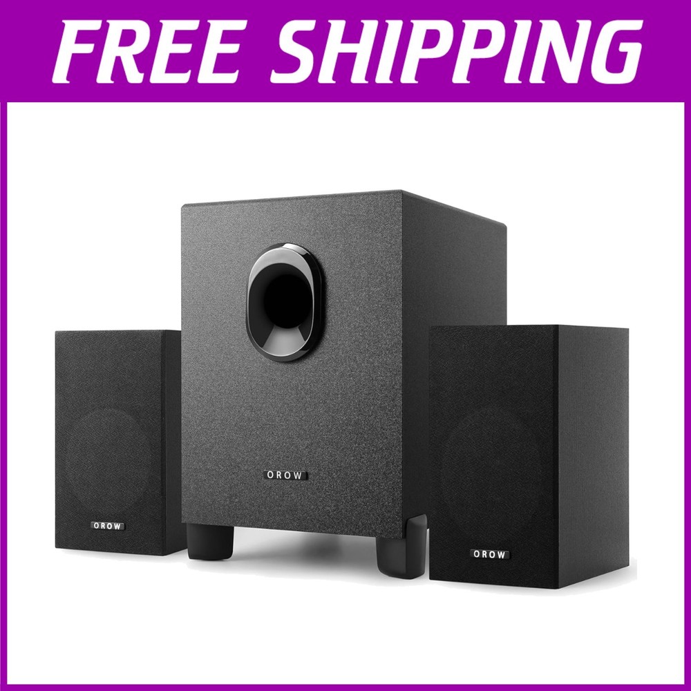 OROW USB-Powered 2.1 Subwoofer Speaker System