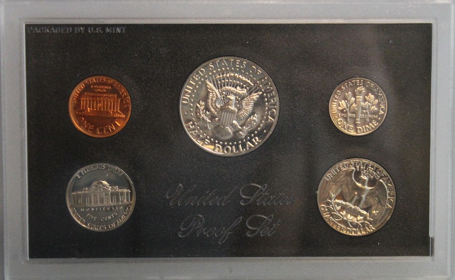 1972 Proof set (Clad) - (OGP) 5 coins