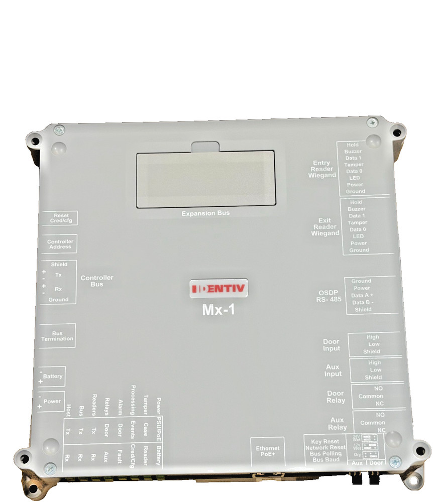 Hirsch Mx-1 Controller manages a single fully supervised door entry and exit.