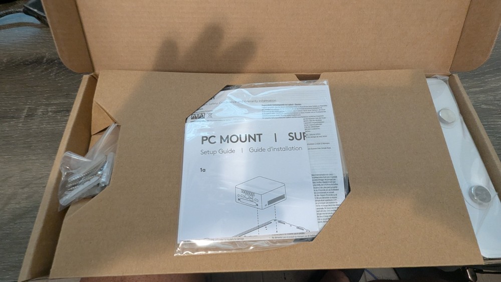 Logitech Compute Mount 952-000097 Brand New!