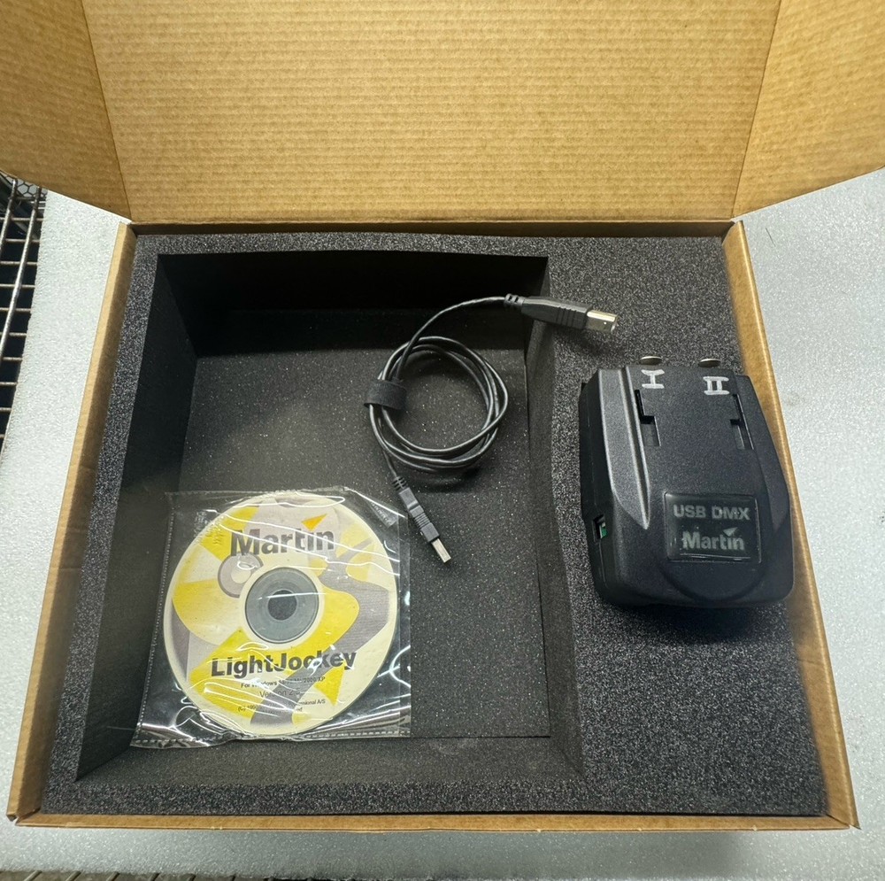 Authentic Martin Lighting Control System LightJockey I (1) Kit
