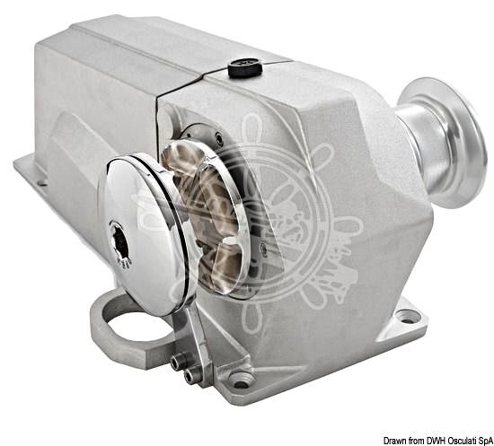 ITALWINCH Anchor Devon Horizontal Windlass 12V 1500W For 10 mm Chain