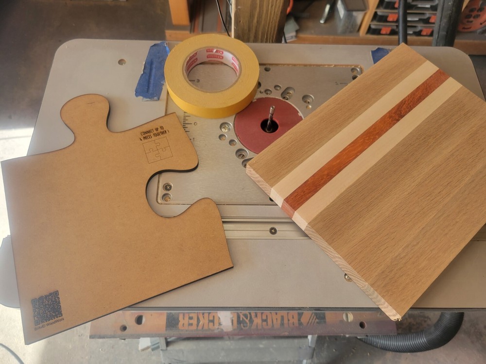 Puzzle Pieces Router Template