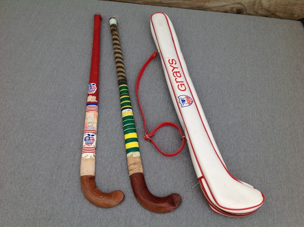 2 Field Hockey Sticks in Bag