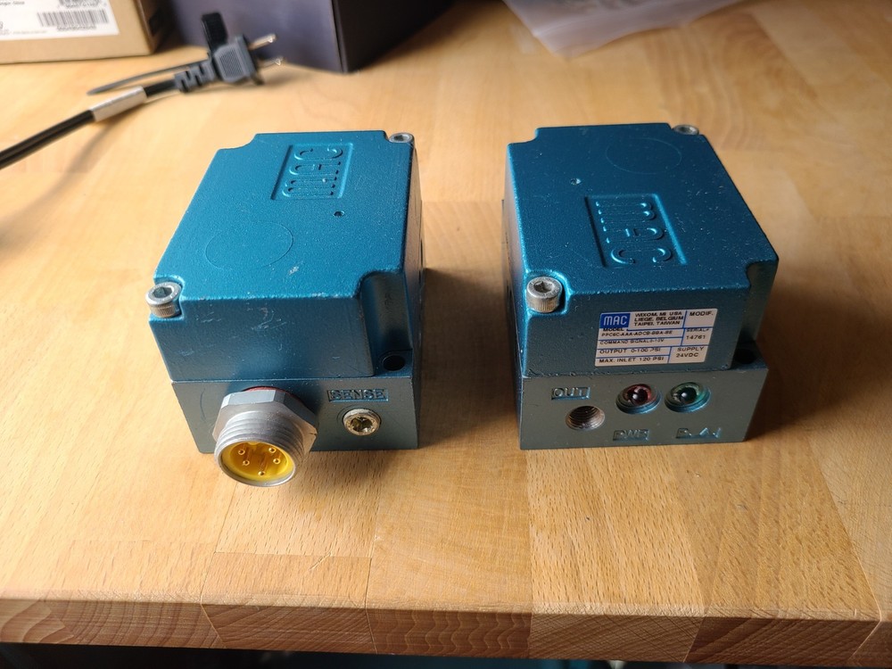 MAC Valves PPC5C-AAA-EDCB-BBA-BE Proportional Pressure Controller