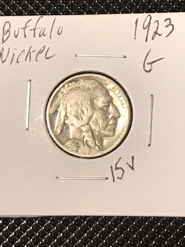 1923 Buffalo Nickels G