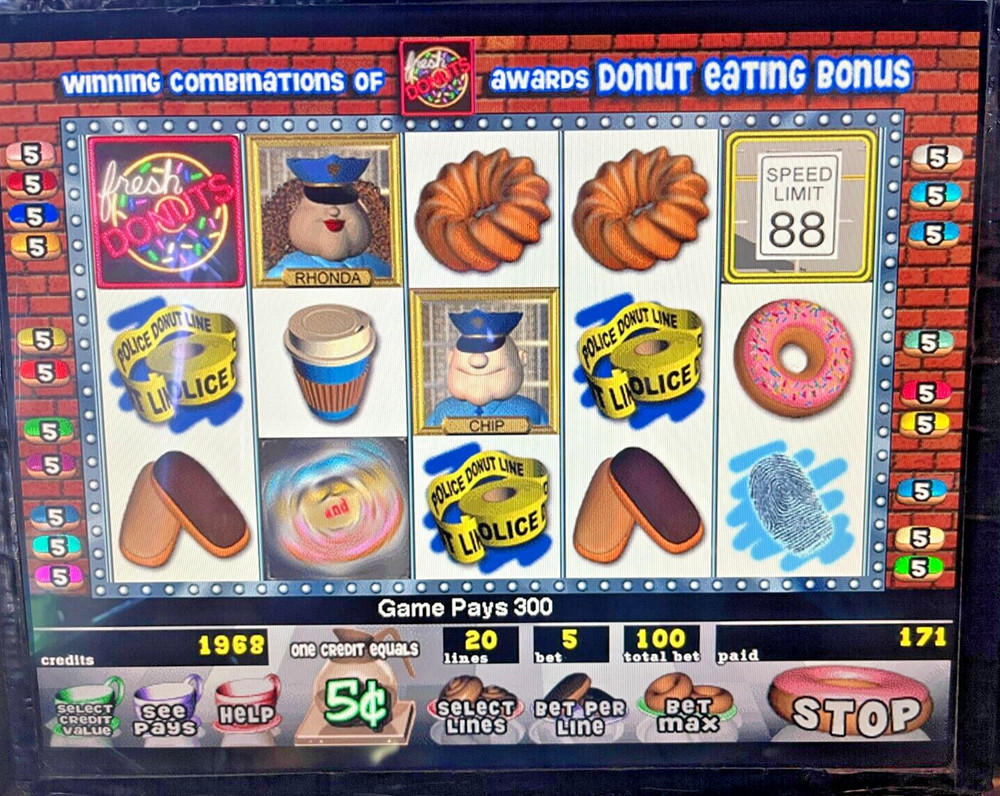 IGT I-game Cops and Donuts Software