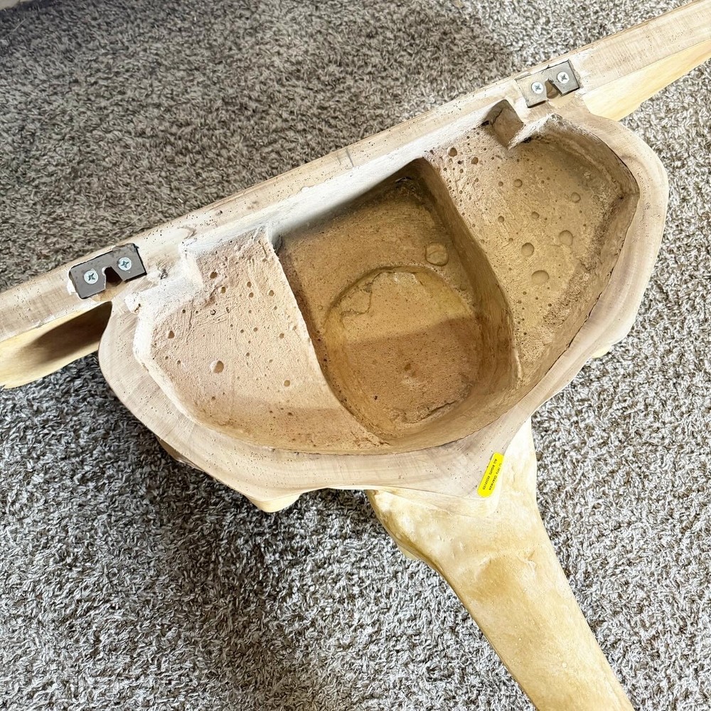 1970s Elephant Sconce Console Table by Chapman