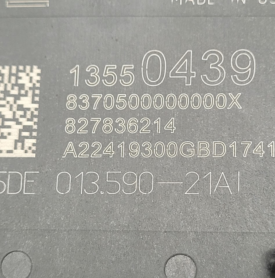 OEM 2020-2025 GM Control Module 13550439