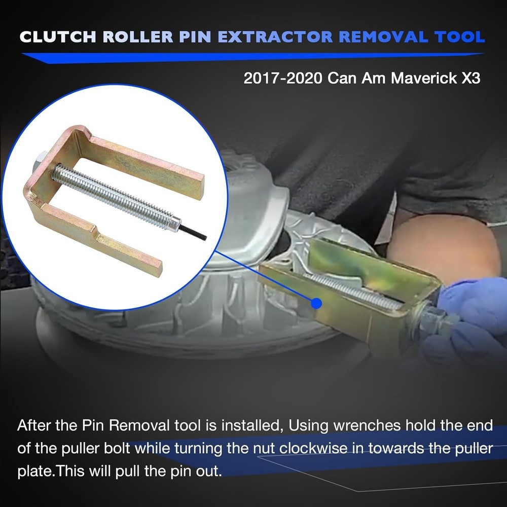 Roller Pin Removal Tool - Clutch Roller Pin Extractor Removal Tool Compatible...