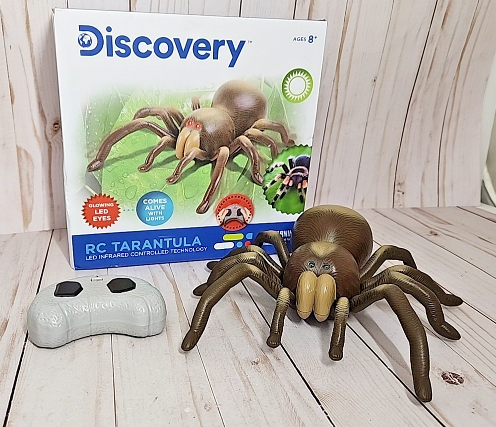 Discovery Kids RC Moving Tarantula Spider, Wireless Remote Control Toy