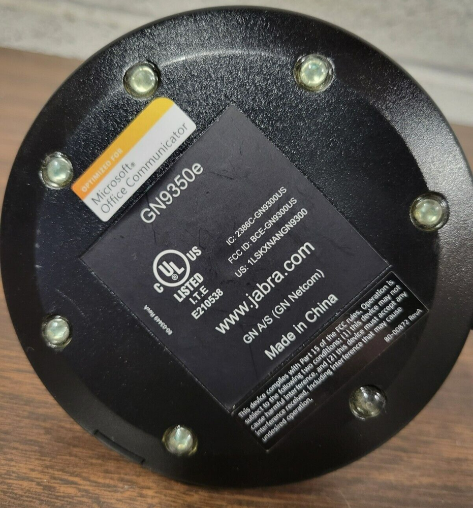 Base for Jabra GN9350e Wireless Office Headset ~ Base Only