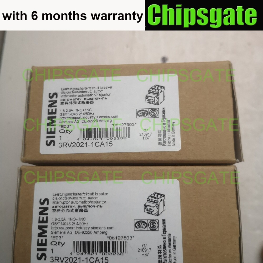 NEW Siemens 3RV2021-1CA15