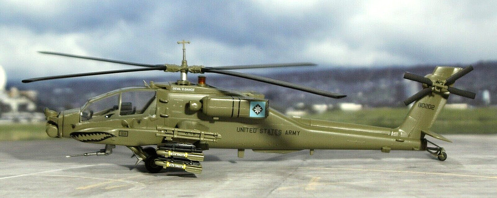Easy Model Boeing AH-64A Apache U.S. Army 1:72 Scale