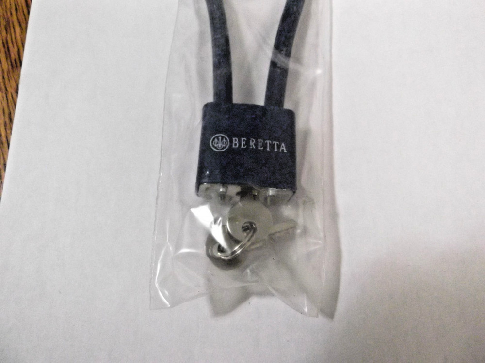 Berretta Gun Lock NEW Blue with Keys