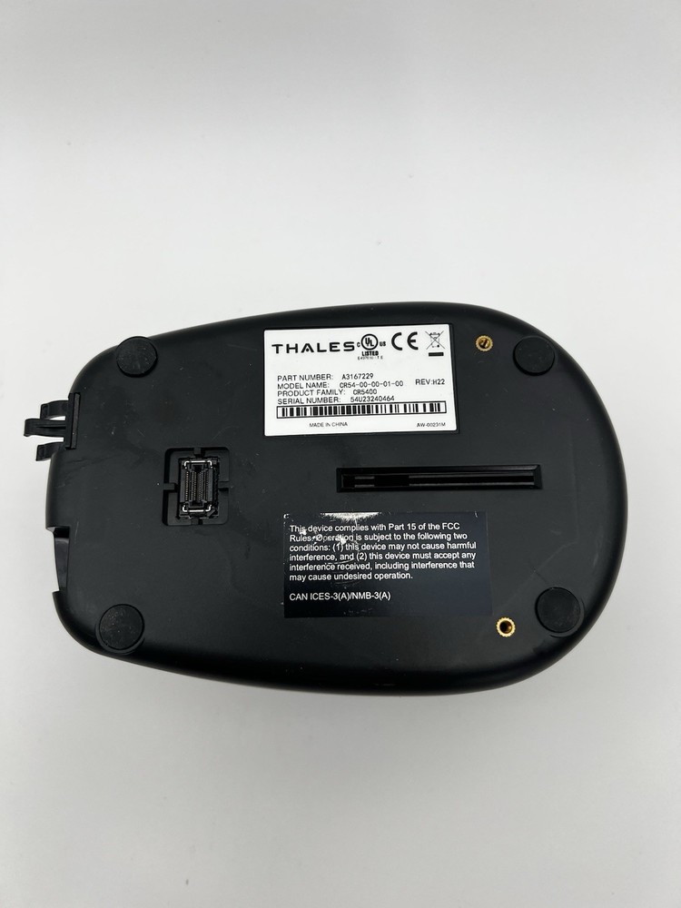 Gemalto Raptor CR5400 ID Card Reader Double-Sided USB Tested Works W/software