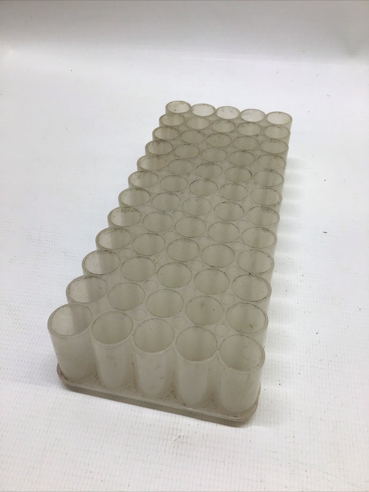 Vintage Herter’s Reloading (60) Round Shell Holder Tray White
