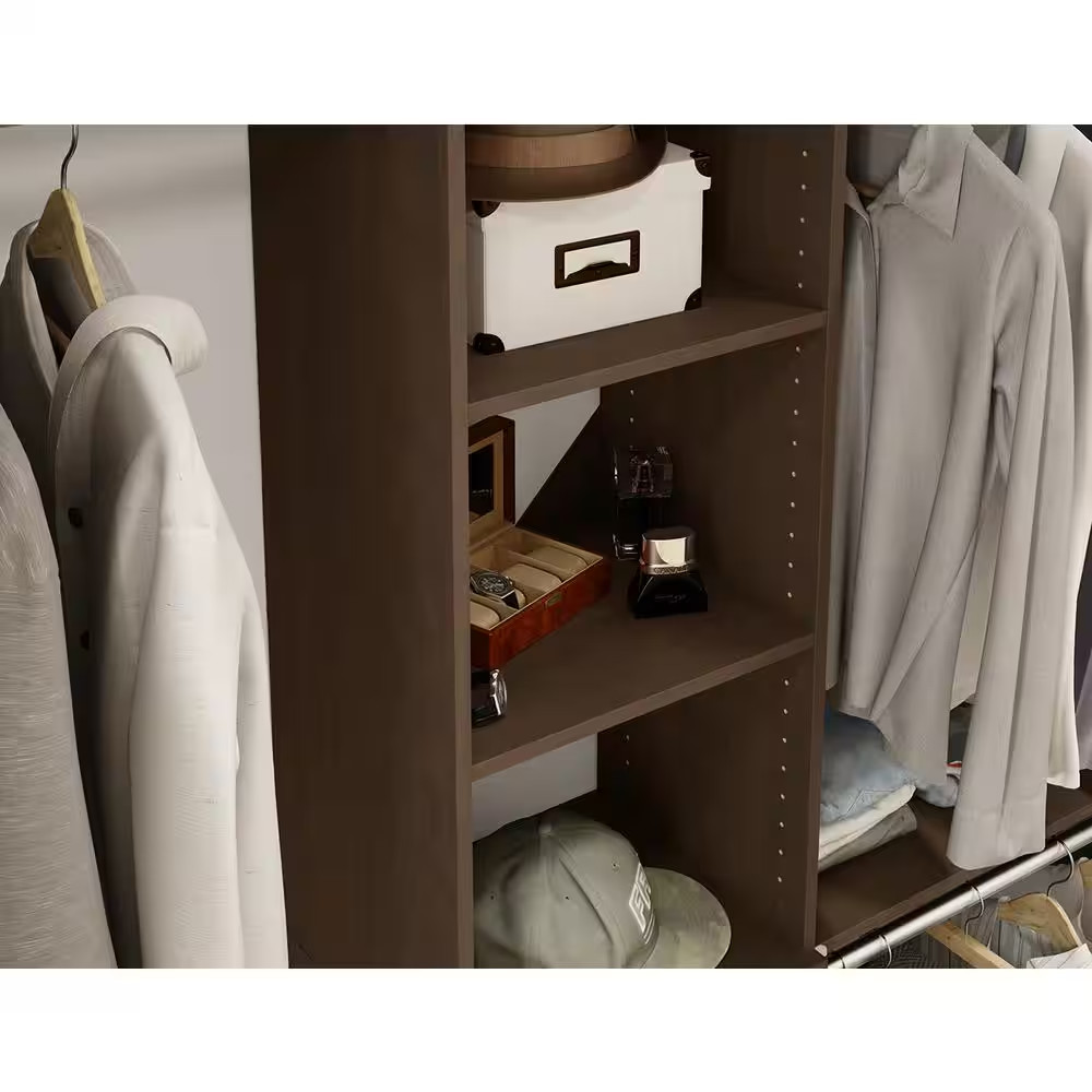 Style+ Chocolate Shelf Kit for 17 In. W Style+ Tower (2-Pack)