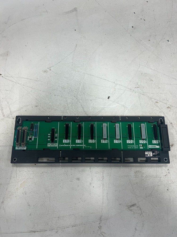 MITSUBISHI A1S68B-S1 PLC CHASIS USED