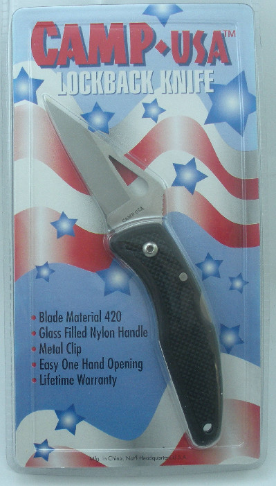 Meyerco MBCAMP1 Camp 6.75" Nylon Handle Knife