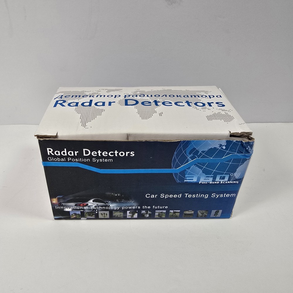Radar Detectors-Global Position System 360 Full Band