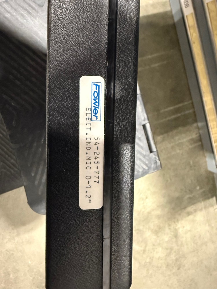 Fowler MICROMETER 0-1.25" ELECT. IND.