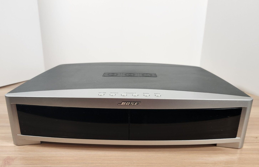 Bose Model AV3-2-1 II Media Center / Main Console Only UNTESTED; Silver & Black