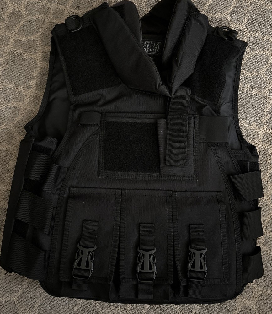 Matrix Tactical Systems Adjustable Vest Black