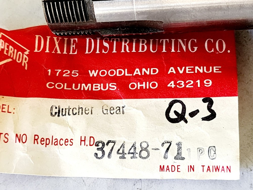 Dixie Distributing 37448-71 Clutch Gear
