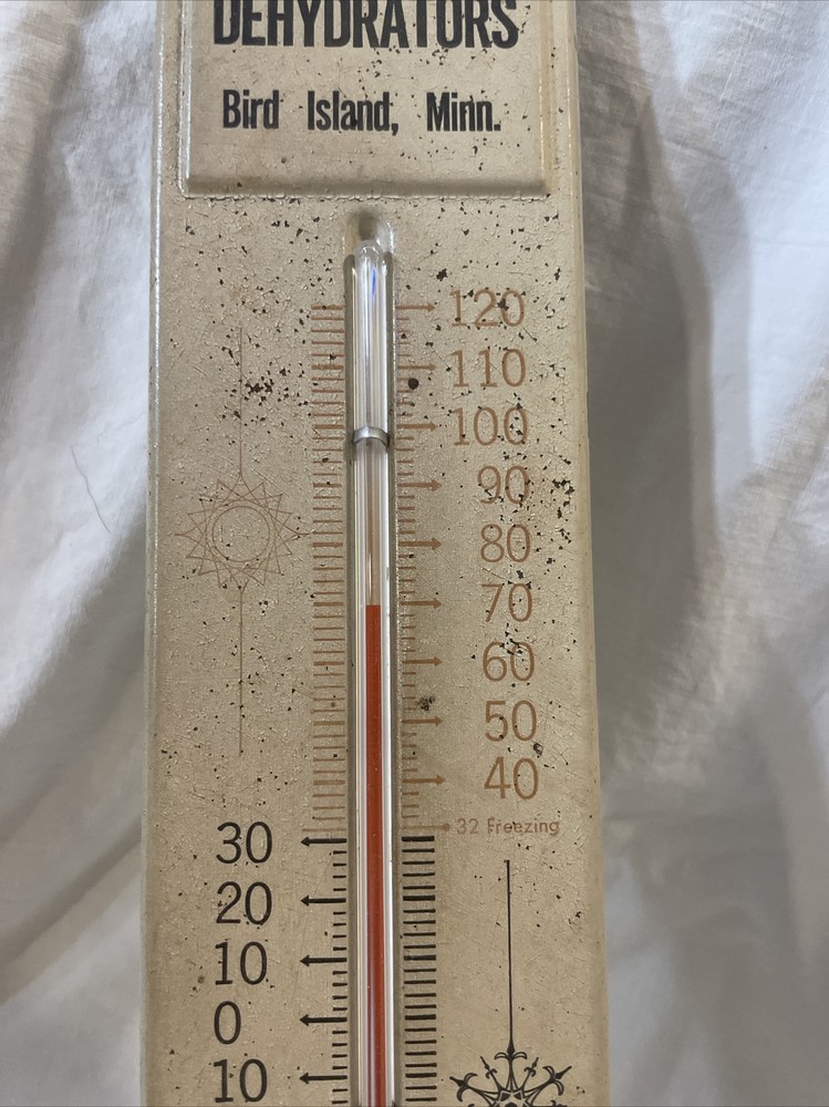 Bird Island MN Adv Thermometer