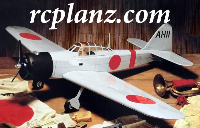 R/C AIRPLANE PLANS & PATTERNS: Zero 60" Wingspan - 4ch RC Model
