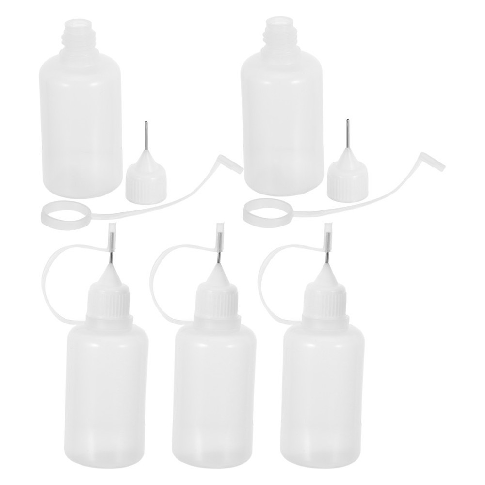 5 Pcs Dispensing and Bottling Needle Tip Applicator Fine Glue