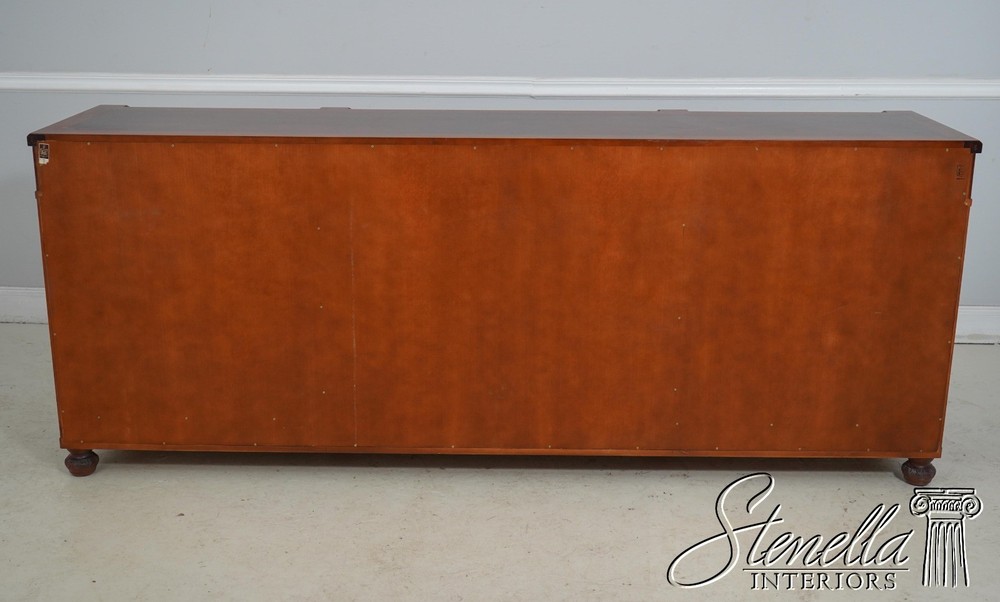 61039: CG CAPELLETTI Italian Classical Large Walnut Sideboard