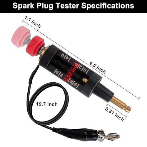 Spark Plug Tester, Adjustable Ignition Coil Tester System, Coil Pack 1 PC