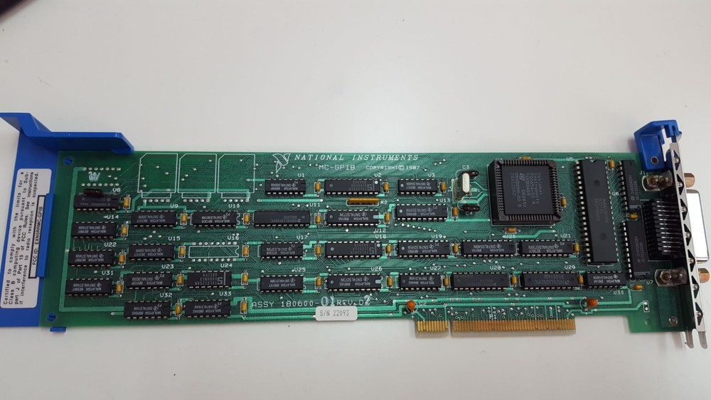 NATIONAL INSTRUMENTS MC-GPIB 180600-01 CARD