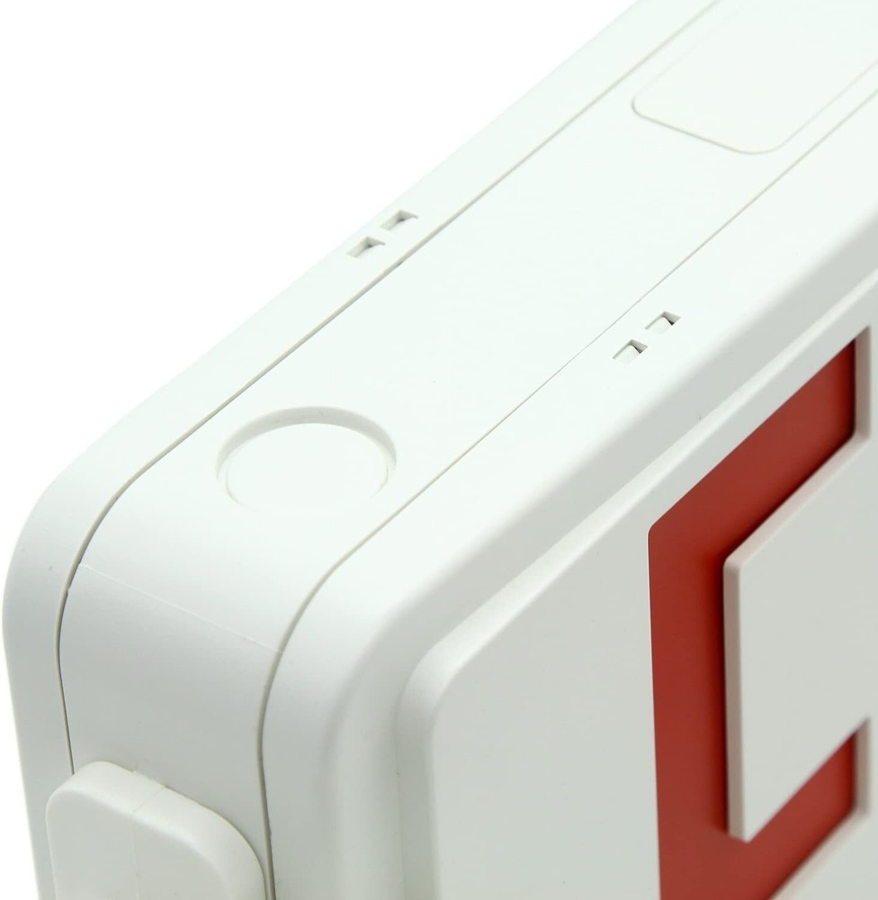 LED Exit Sign Emergency Light Combo Adjustable Heads UL listed Red with Battery