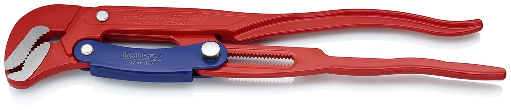 KNIPEX Tools Swedish Pattern Pipe Wrench S-Shape Fast Adjust 8360015