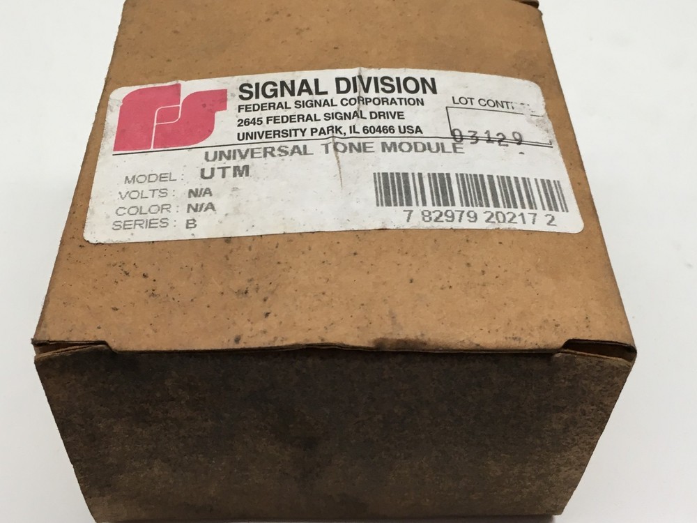 Federal Signal TM4 Series A2 Universal Bell Tone Module