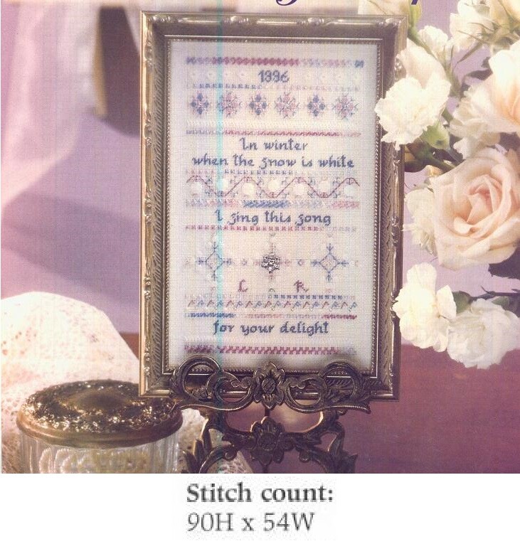WINTER SONG SAMPLER  CROSS STITCH PATTERN ONLY - YD  EEUQ