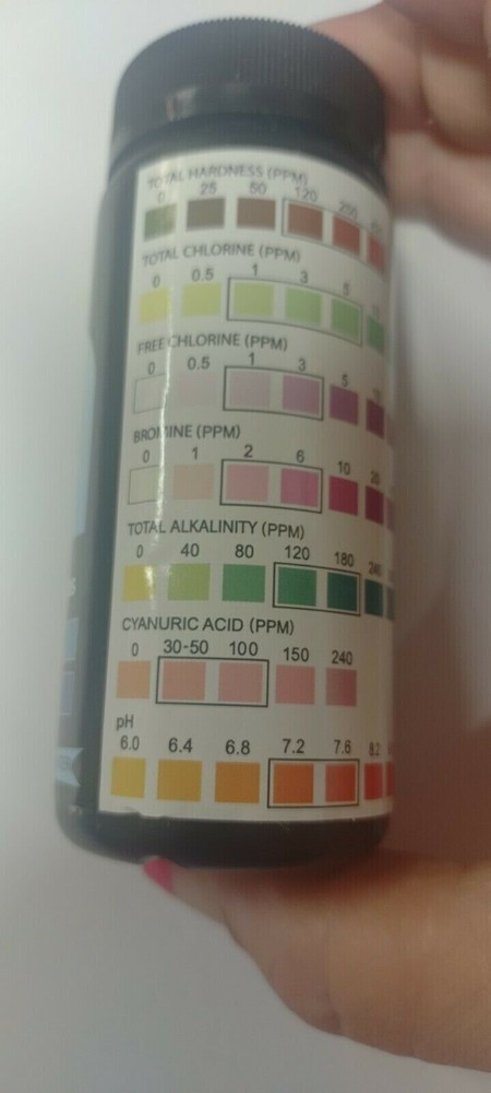 Pool and Spa Test Strips / 100 Strip Pack/ JNW/Testing Direct