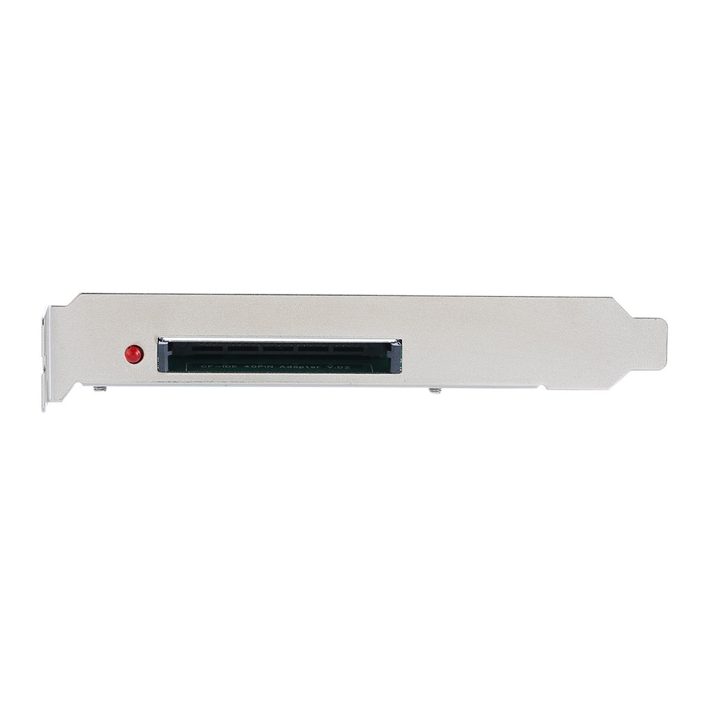 CF to IDE Adapter with Back Panel Adapter/Converter Pci Bracket Back Panel