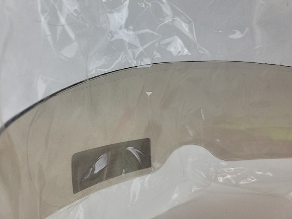 KABUTO Shield Silver Mirror CF-1Inner Sunsha Kamui Series.