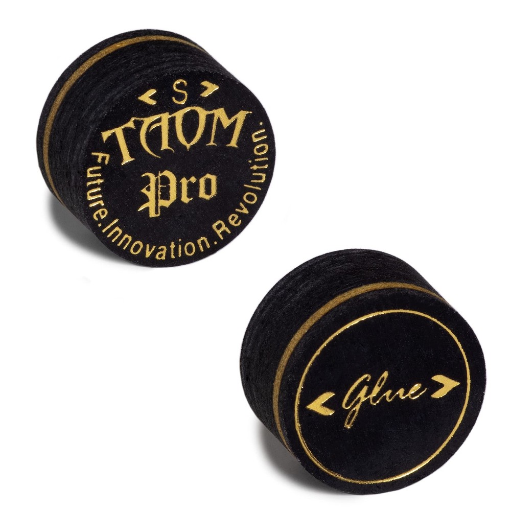 Taom Pro Laminated Pool Billiard Cue Tip 14 mm 1 pc Soft