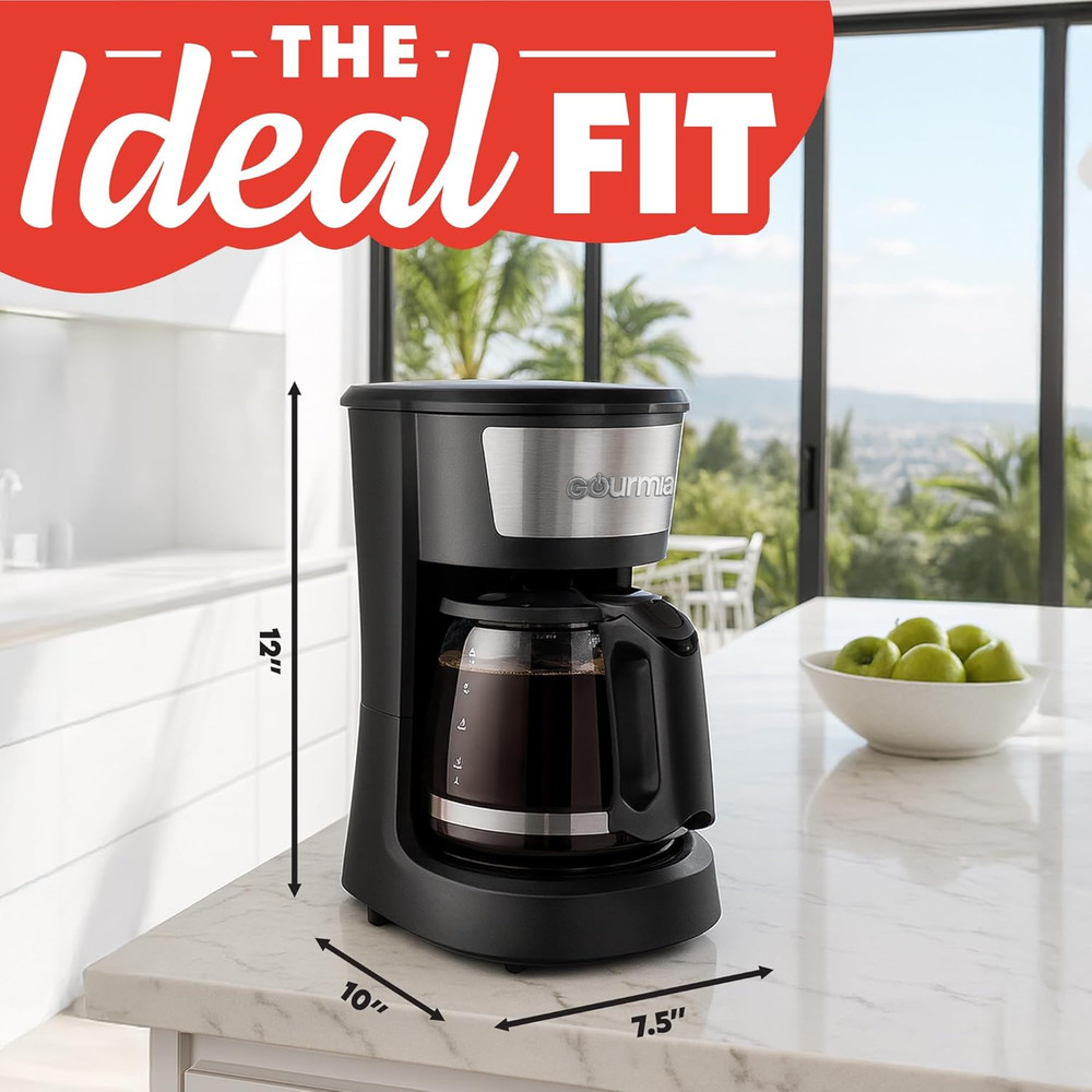 12 Cup One-Touch Coffee Maker – Pause and Serve with Automatic Keep Warm, Easy V