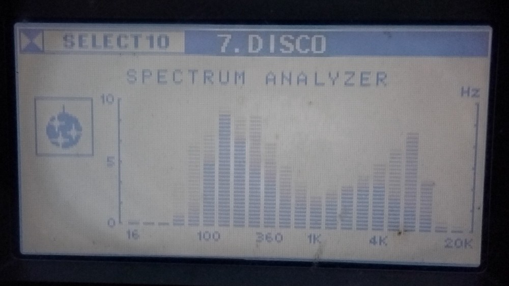 Vintage Sony Liberty SDP-V810 Digital Sound Processor Graphic Equalizer Analyzer