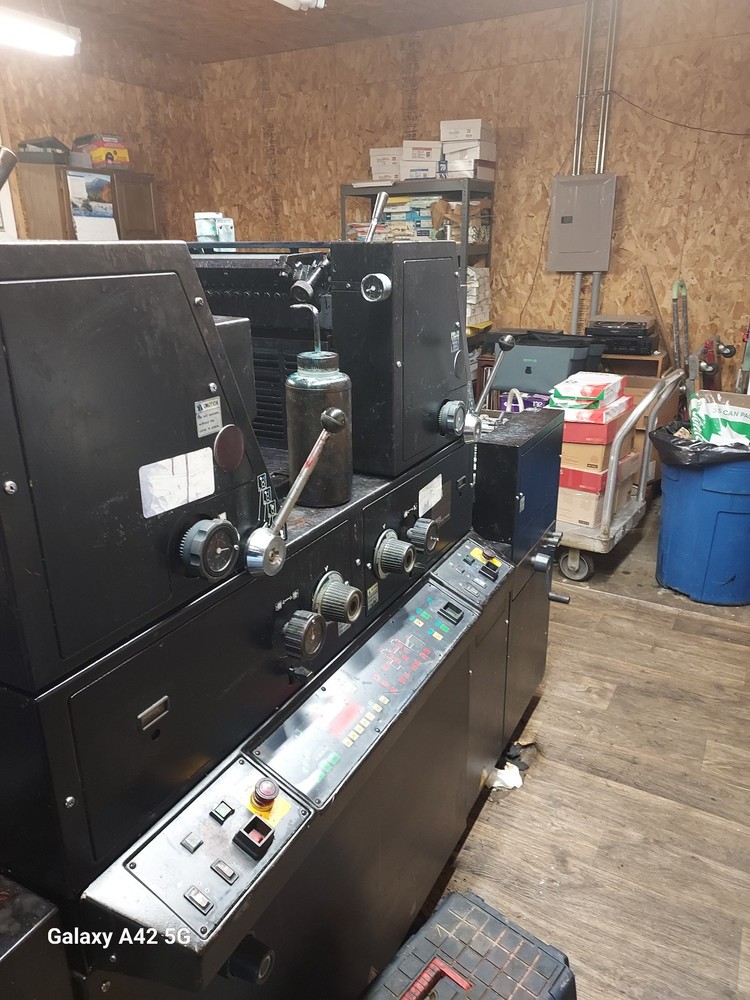 Ryobi 3985 Offset printing press
