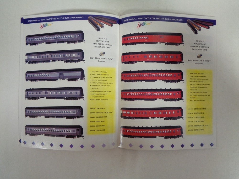 Bachmann Spectrum 1997-1998 Mini Catalog